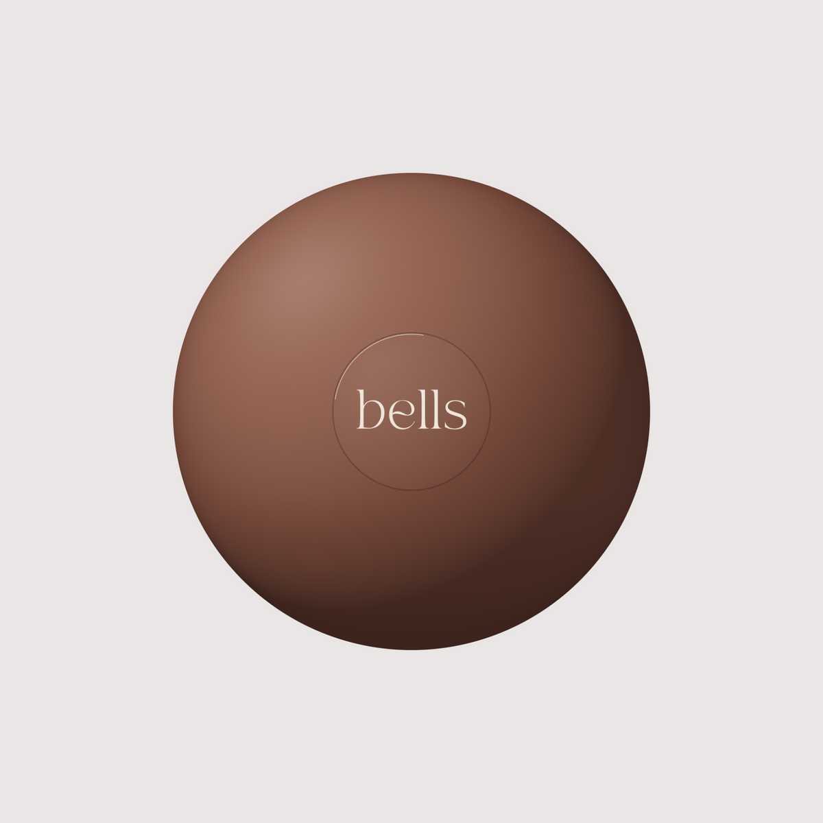 Bells Ball 20 cm brownie